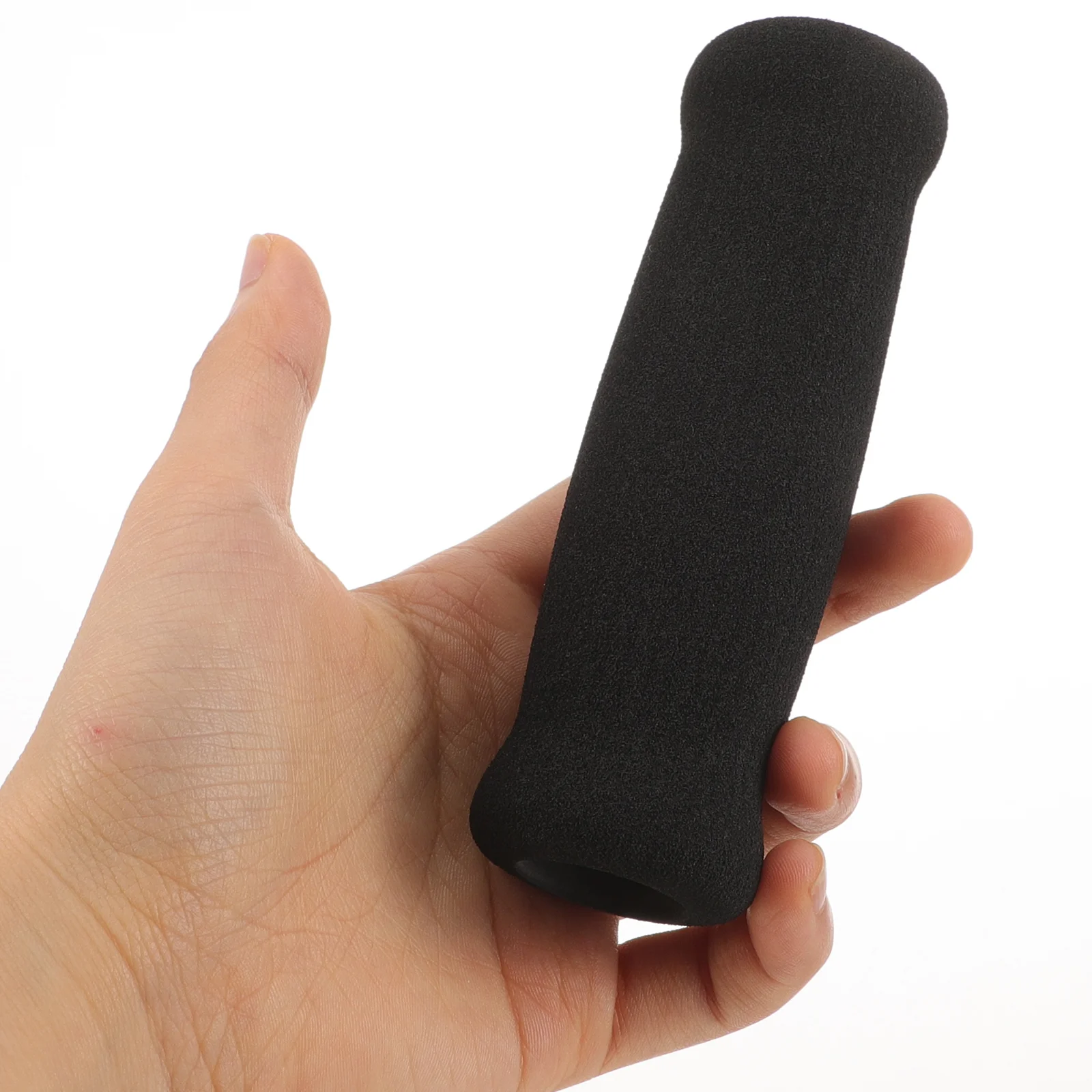 3 Pcs Walker Hiking Pole Handle Foam Sponge Grip Walking Stick Cover 4pcs (black) Man Wraps for Crutch