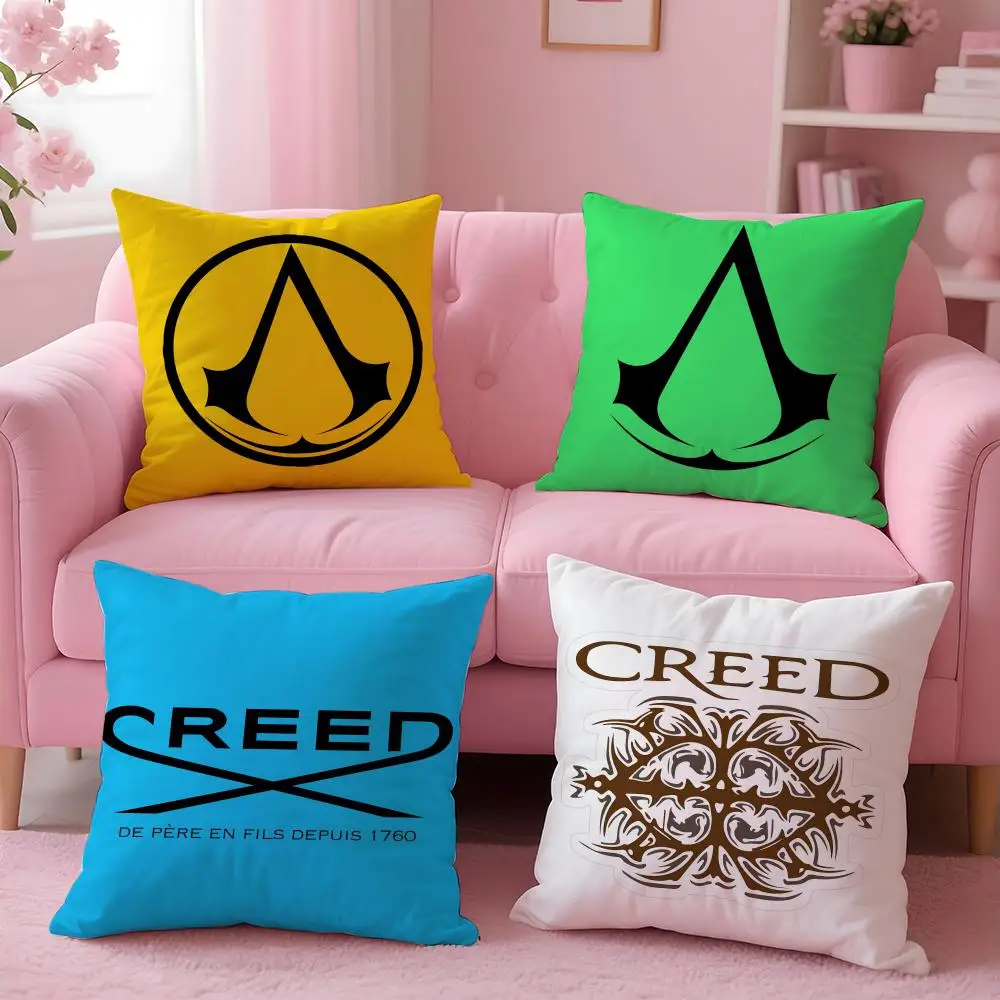 brand Creed Cushion Cover Cushion Cover Set 4Pcs 50x50 45x45 40x40 Pillowcase Decorative Sofa Home Decor