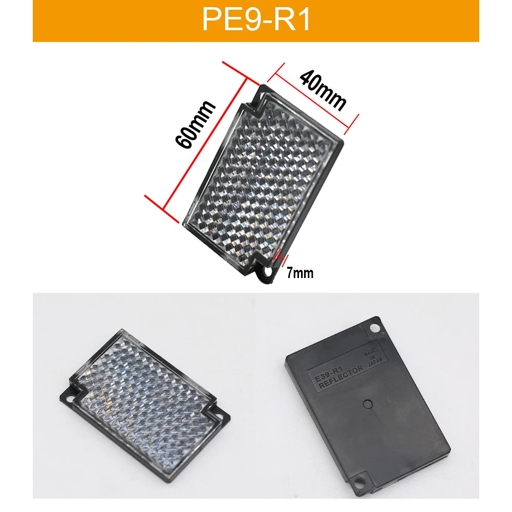 TD-02 TD-05 TD-09 TD-08  E39-R1 Relective Mirror Plate For Retro Reflector Photo Switch Cloweit