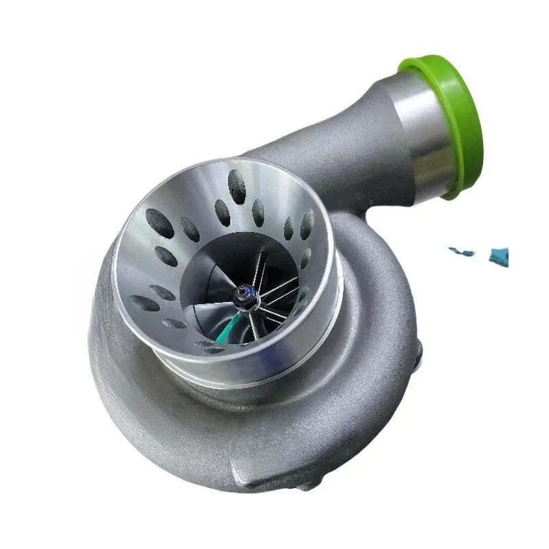 Turbocharger performance enhancement, featuring 7 blades and 6 vanes