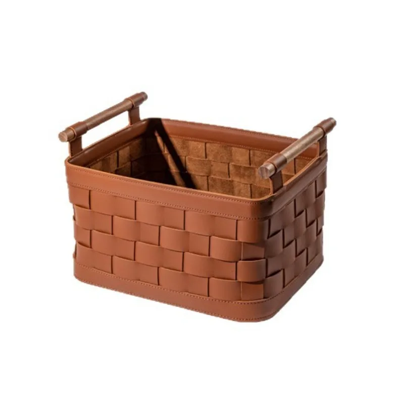 

Italian hand-woven storage basket high sense