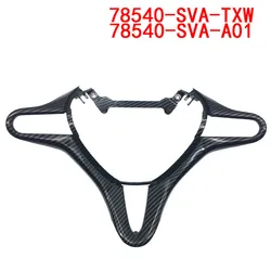 Piezas de repuesto para volante de fibra de carbono, compatible con Honda Civic 2006-2011, 78540-SVA-A01, sva-txw/78540-SVA-A01