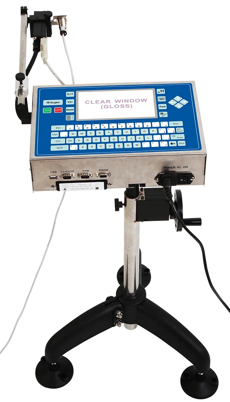 

NEW Chinese industrial date code inkjet printers for plastic bottle