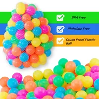 5pcs 10pcs 10pcs 20pcs Children's Ocean Ball Outdoor Sport Baby Fence Tent Swimming Pool Ocean Ball Toy Children's Colorful Ball