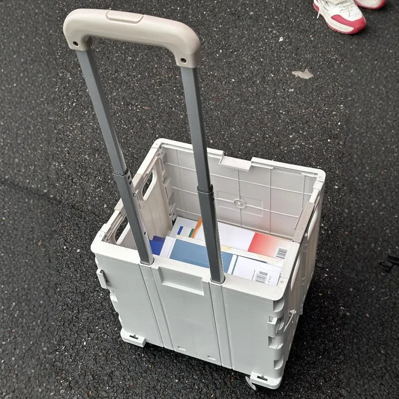 ポータブルショッピングカート小型手引きトラック折りたたみ式野菜購入カート便利なアウトドアキャンプ食料品ショッピングトロリー