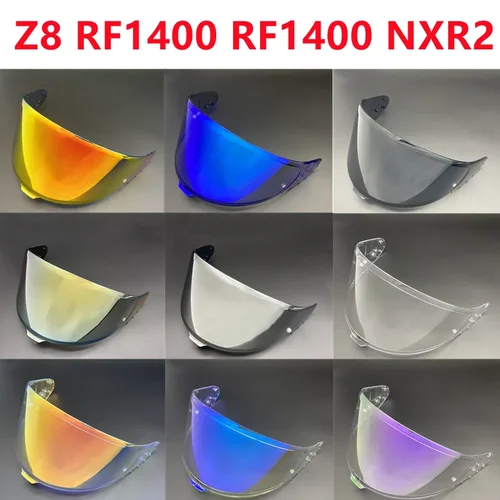 Imagen 1 del producto Visera Z8 para SHOEI RF1400 NXR2 CWR-F2 X15 Z8, protector de casco, Capacete de lente de Moto, parabrisas, accesorios para cascos de motocicleta