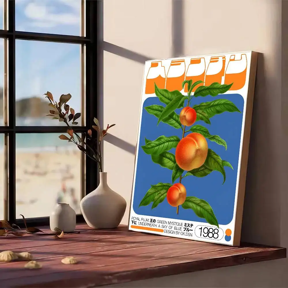 Okinawa ساكورا الفاكهة أنيمي المشارك الحديثة مقاوم للماء HD جدار ملصق فني ذاتية اللصق ديكور جمالي للمنزل غرفة المعيشة غرفة نوم #3