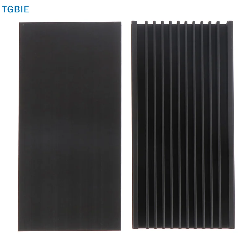 [TL]1Pc 50*100*12.7mm Aluminum Heatsink Cooler Radiator For High Power LED IC Fan Power Amplifier Heat Sink