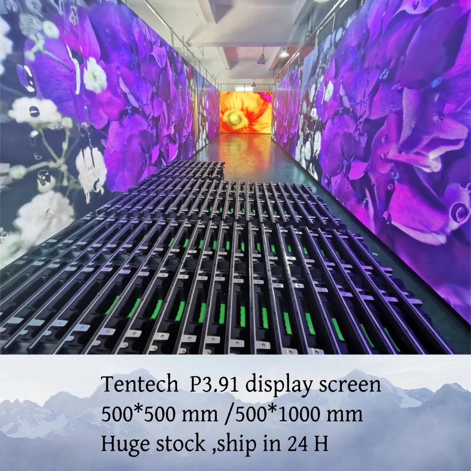 Быстрая доставка P2.6 P2.9 P 3.91 Светодиодный экран Заводской фоновый дисплей Музыкальный видео Рекламный дисплей Внутренний аренда Светодиодный дисплей