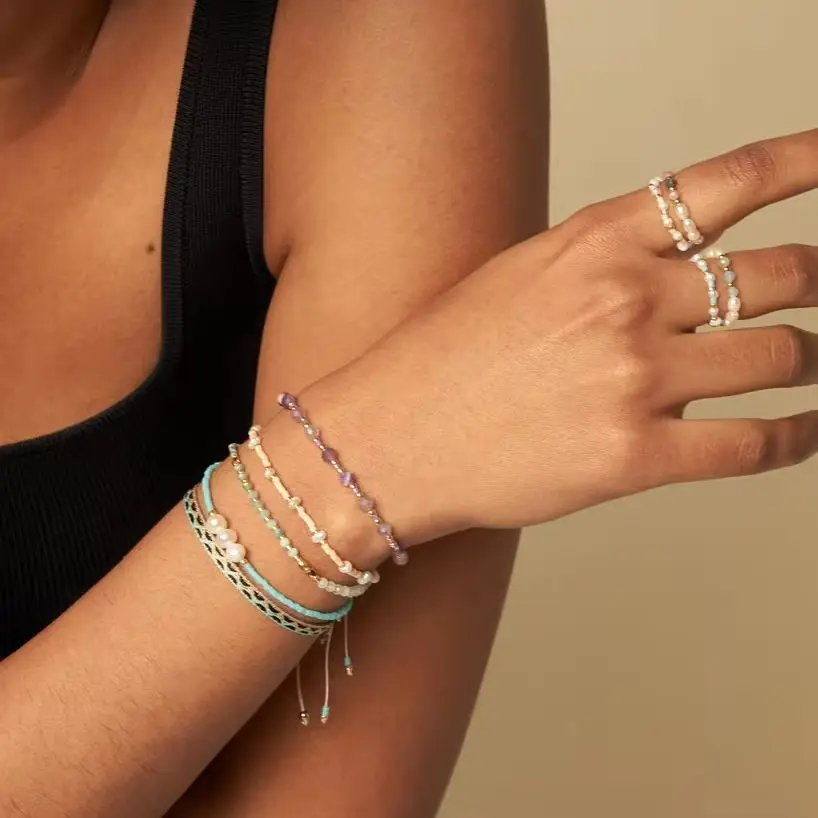 ZMZY Luxury Natural Freshwater Pearls Women Bracelet MIYUKI Beaded Jewelry Thin Boho Bracelets for Girls Gifts