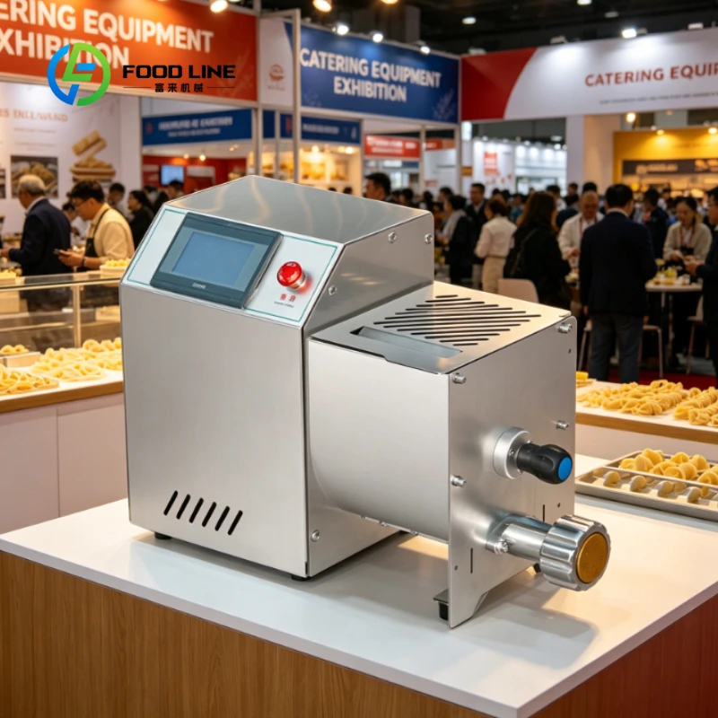 Customized Touch Screen Commercial Small Noodle Making Machine Automatic Dough Kneading, Pressing & Various Pasta Forming