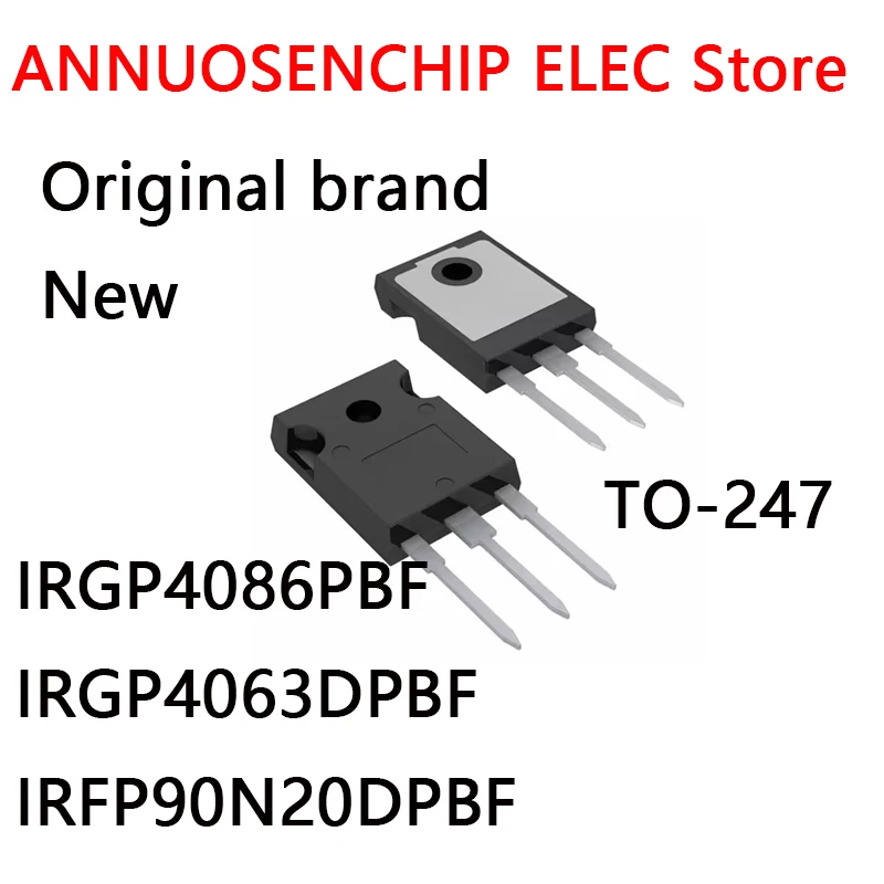 10PCS New and Original FET TO-247 GP4063D IRFP90N20DPBF IRGP4086PBF IRGP4063DPBF IRGP4086PBF IRGP4063DPBF IRFP90N20DPBF