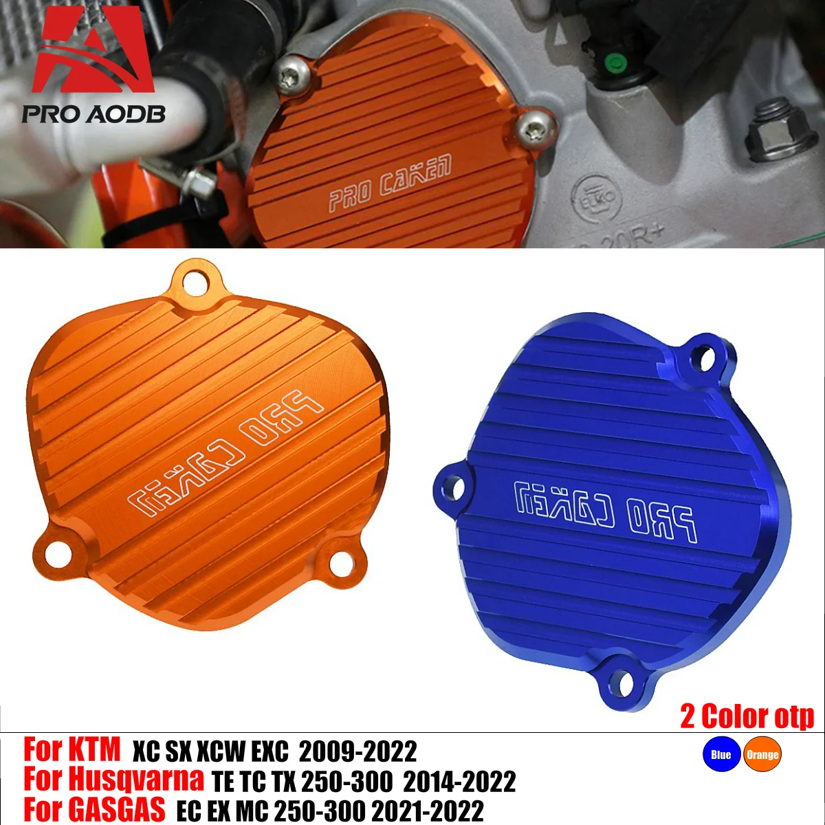 For KTM 250 300 XC SX XC-W EXC For Husqvarna TE TC TX Sturdy Motocross Accessories Left Exhaust Power Valve Control Cover