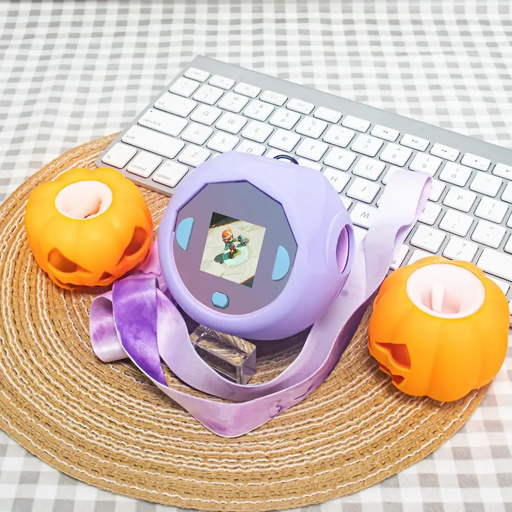 Funda protectora antideslizante para máquina de juegos de mascotas electrónica Virtual, funda protectora de silicona para Takara Tomy Punirunes 4