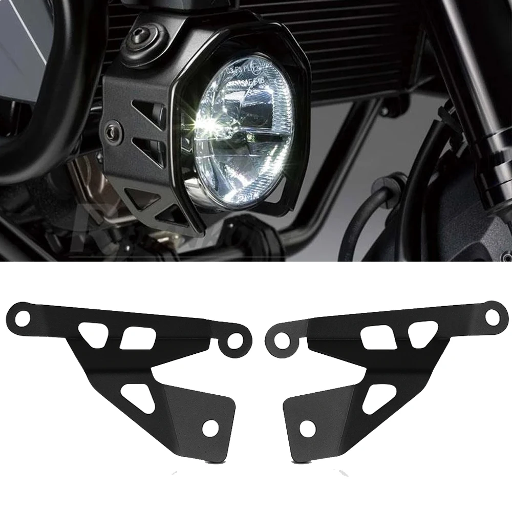 

For Suzuki DL 1050 V-Strom Vstrom DL1050 XT DL1050A 2019 2020 2021 Motorcycle Light Bracket Holder Mounting Fog Lamp Hood Clamp