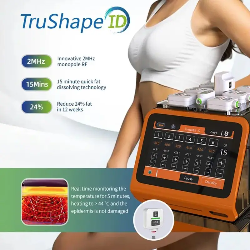 Trusculpt ID Monopolar RF Fat Burning Machine Thermal Therapy Weight Loss Physiotherapy Body Slimming Weight Loss Beauty Device