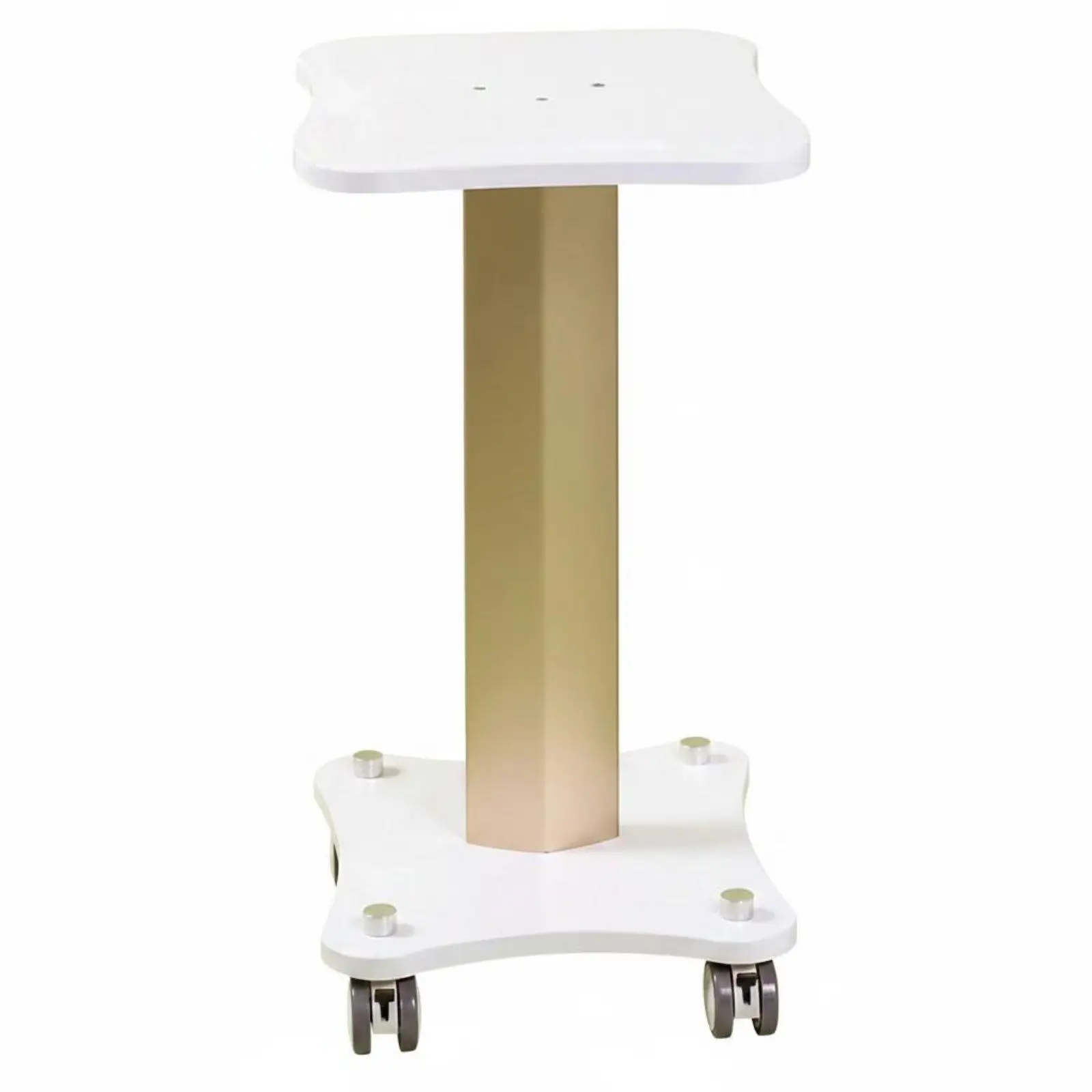Mobile Beauty Salon Trolley Cart for Facial Treatment Equipment Storage Rolling Stand with Trays