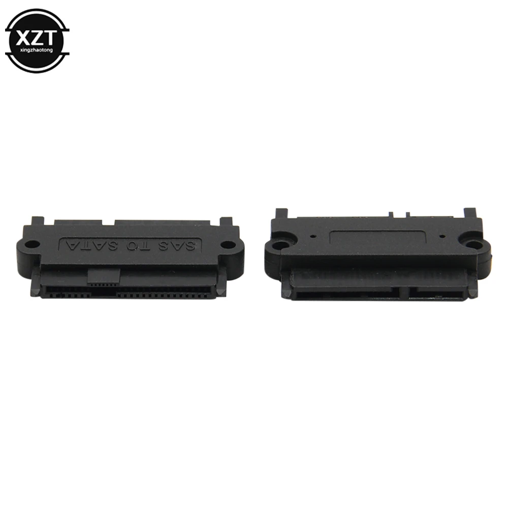 Переходник SATA папа-SATA папа адаптер 22Pin Sata с 7pin + 15pin мама-папа SATA кабель питания передачи данных черный Замена