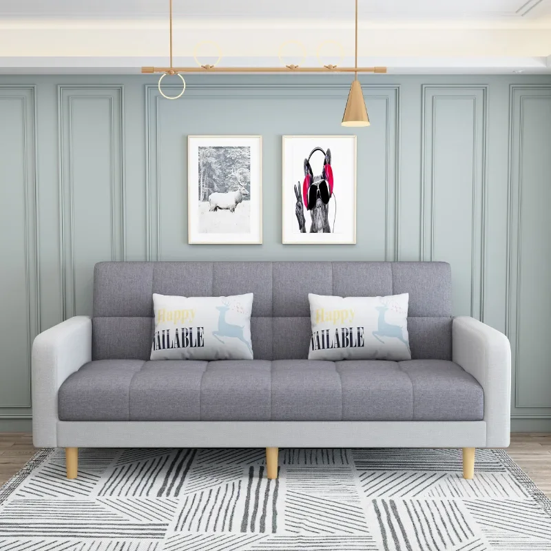 Minimalist Living Room Sofas Nordic Relaxing 2 Seater Relaxing Aesthetic Designer Couch Chairs Floor Canape Salon Room Decor image 3