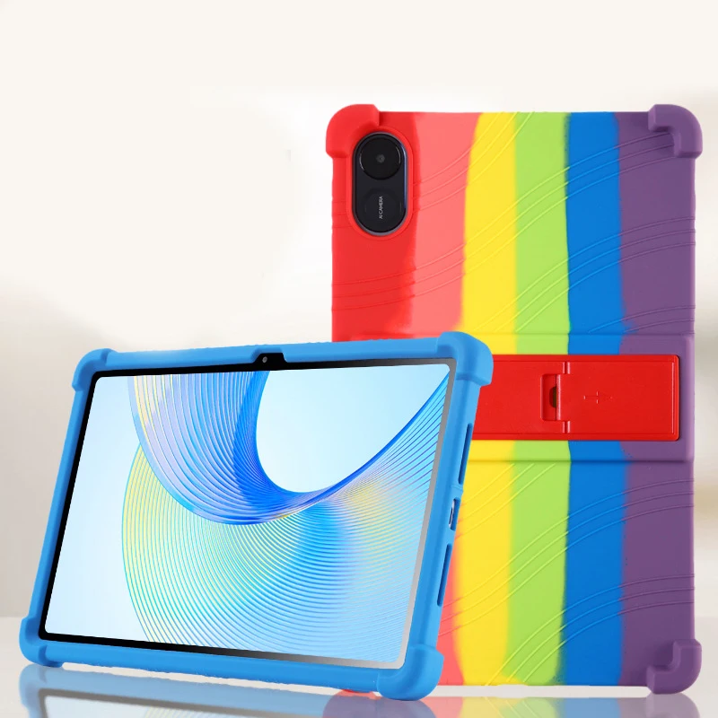 

Чехол для планшета HONOR Pad X9/X9A 11,5 дюймов, защитный, из мягкого силикона, противоударный, с подставкой и наклейкой-держателем