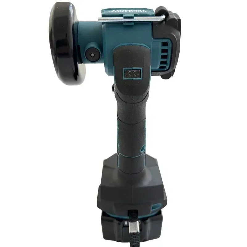 VESMATITY Mini Angle Grinder Digital Display Brushless Grinding Cutting Machine for Makita Battery Turbo Pro Max Unit