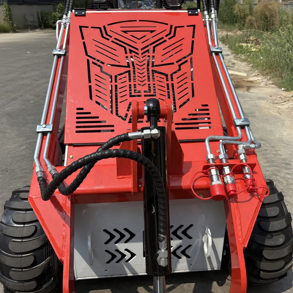 Customized Skid steer loader hot selling high repurchase rate engine mini skid steer loader with accessories
