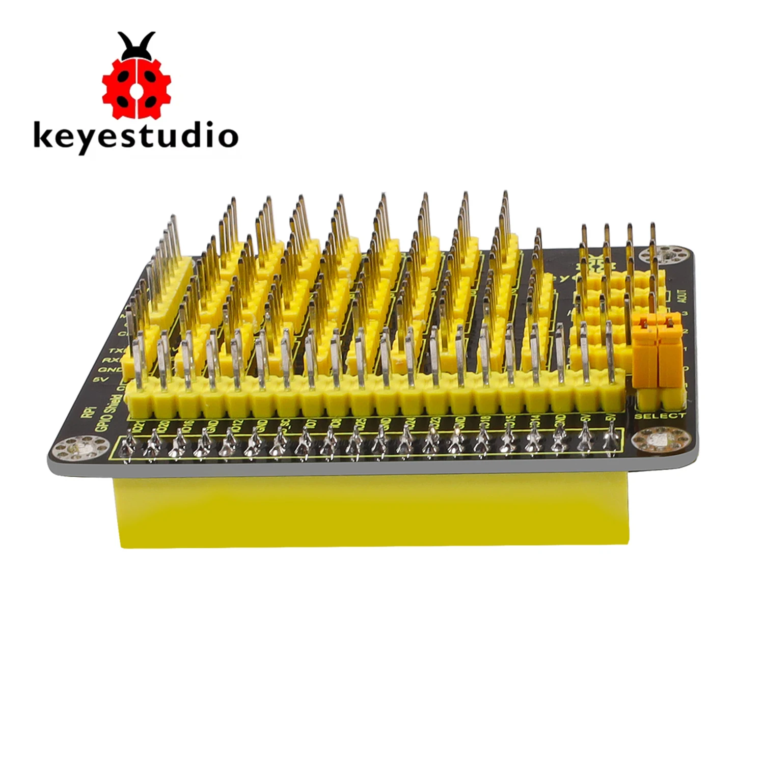 Keyestudio RPI GPIO shield with-PCF8591 AD-DA for Raspberry Pi /CE certification