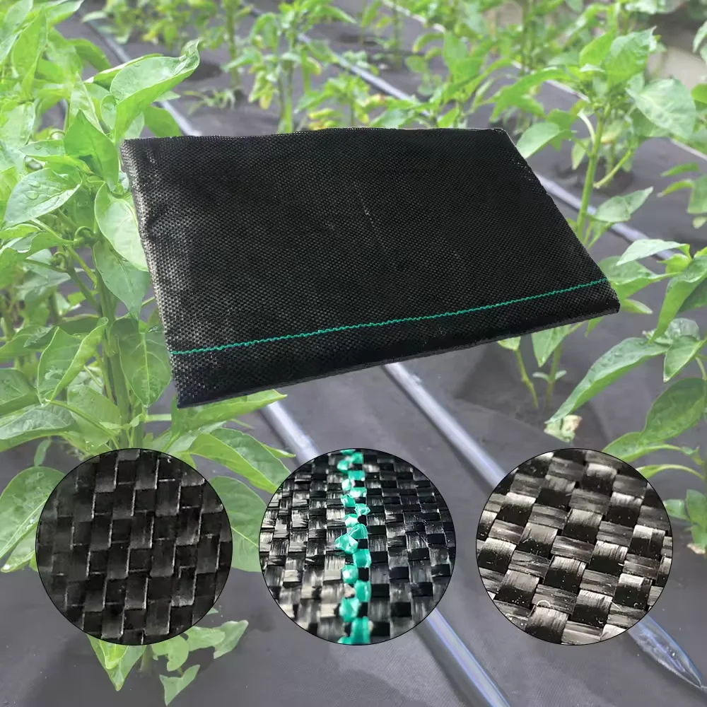 2025년형 블랙 농업용 플라스틱 제품 조경 농업 잡초 차단 매트