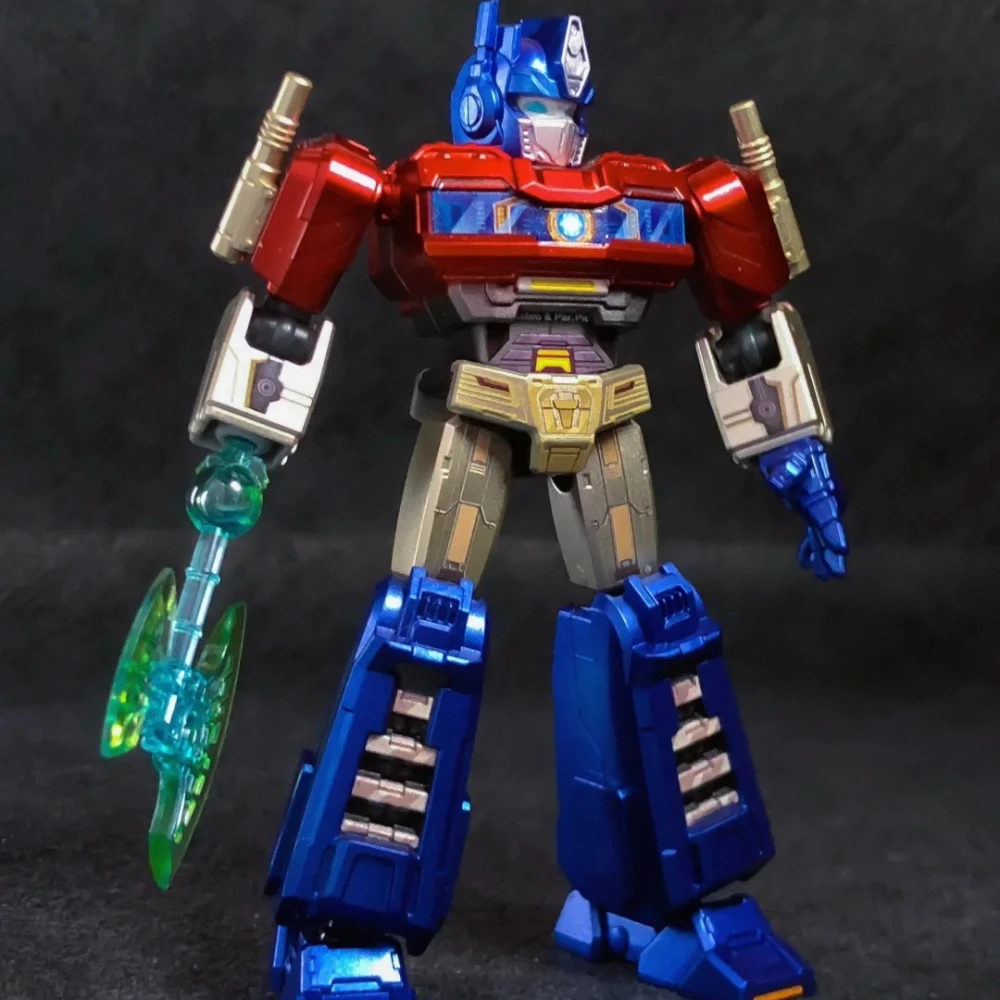 Optimus Prime figura de acción Bruco bloque de construcción hombre Transformers Legend Edition montaje coleccionable decoración de escritorio regalos para niños