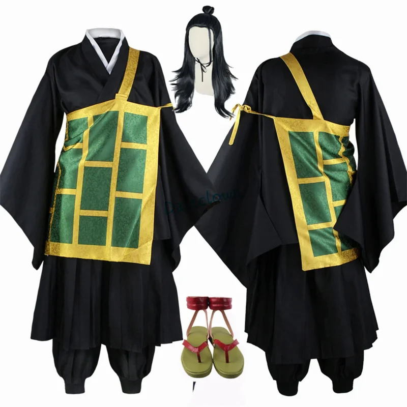 Jujutsu Kaisen Geto Suguru Costume Cosplay liceo uniforme scarpe parrucca Anime Kimono Costume Cosplay per donna uomo