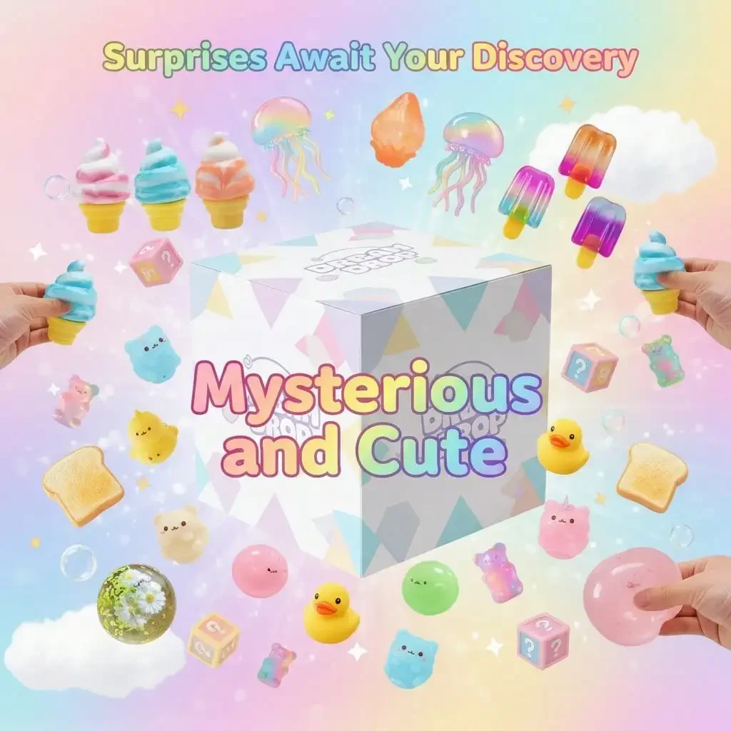 

One Click. One Squish. One Happy You. – Mystery Blind Box 1 Random Stress Toy