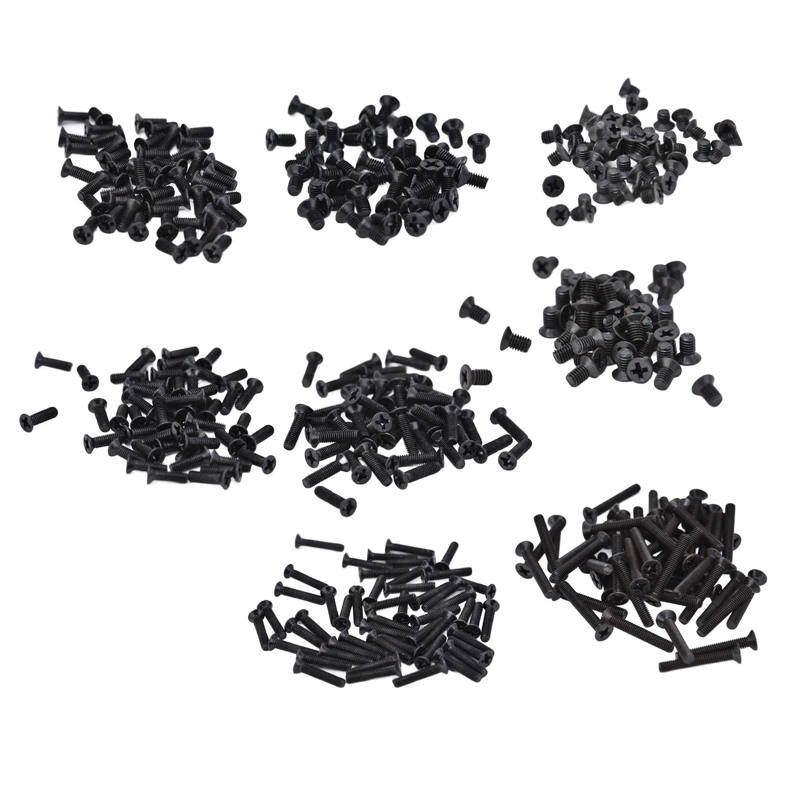 Countersunk Screw Black Galvanized A2-70   Screws Assortment Kit Corrosion  for High Accuracy Machines