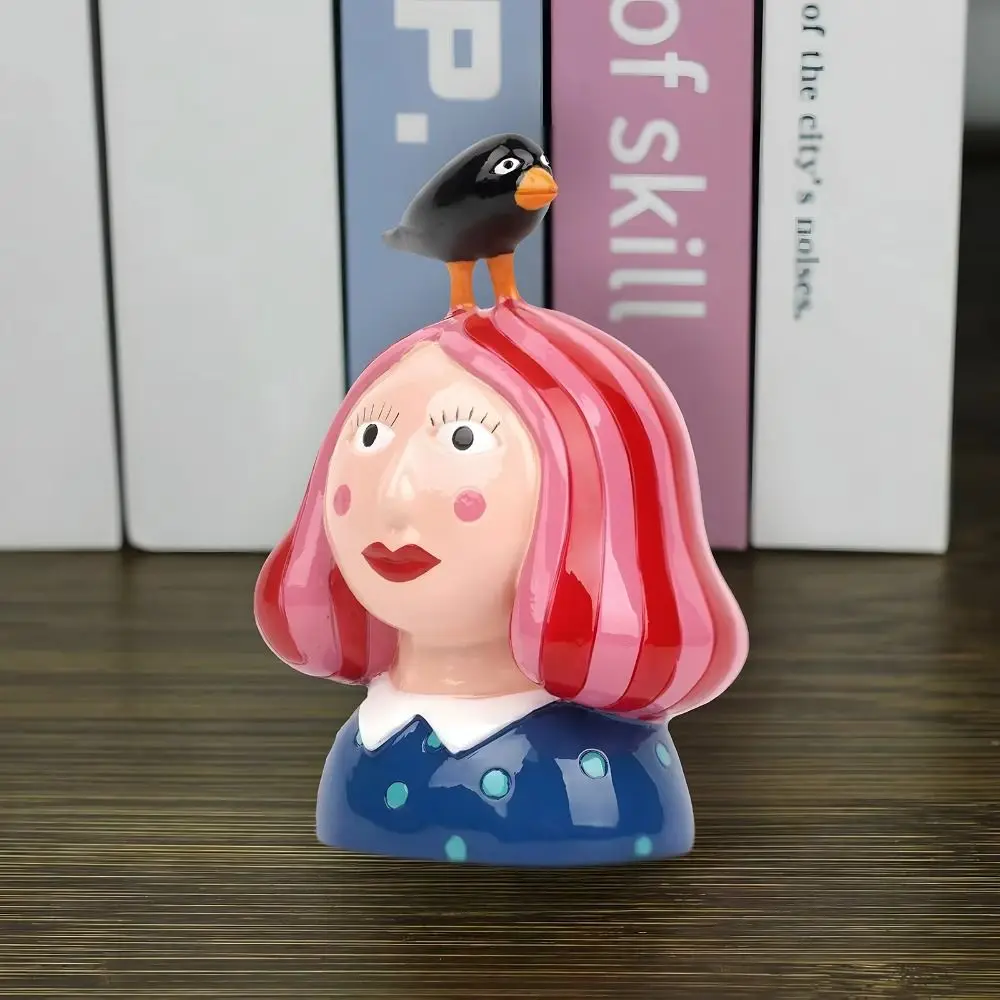 

Rural Characters Funny Character Statue Decoration Handmade Resin Crafts Sculpture Model Toy Collectible Funny Dolls Ornament