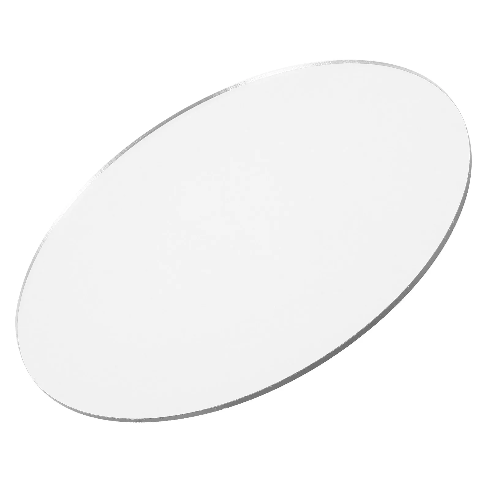 Acrylic Round Mirror Circular Classic Design Sturdy Photography Props Product Photography Background Decorative Reflective