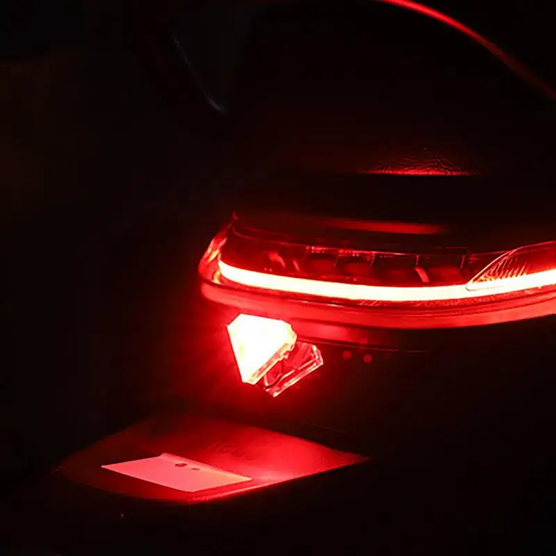 

LED Warning Lamp Anti-Collision Rechargeable Safety Warning Lights Motorcycle Accessories High Brightness Safety Flash Sign For