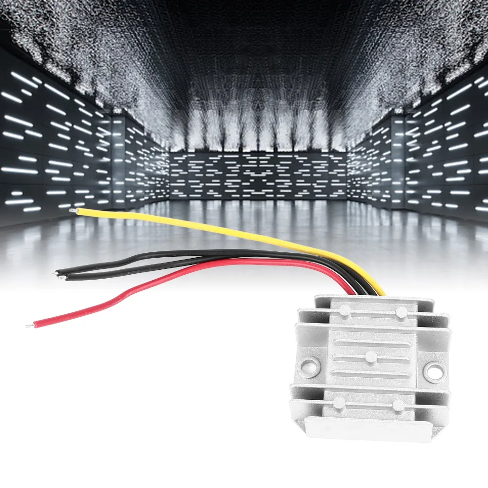 

Durable DC 24V To DC 12V Step Down Converter 10A 120W Voltage Regulator Converter Module Power Adapters