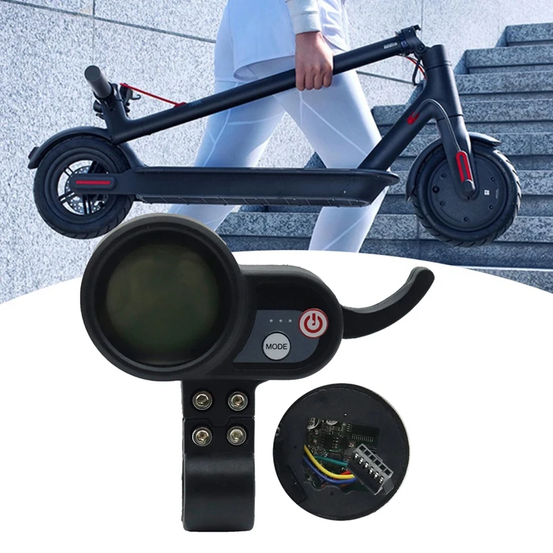 

1 Piece 36V-60V LCD Display Dashboard E Scooter E Bike Meter Plastic Electric Scooter Accelerator Accessories For JP