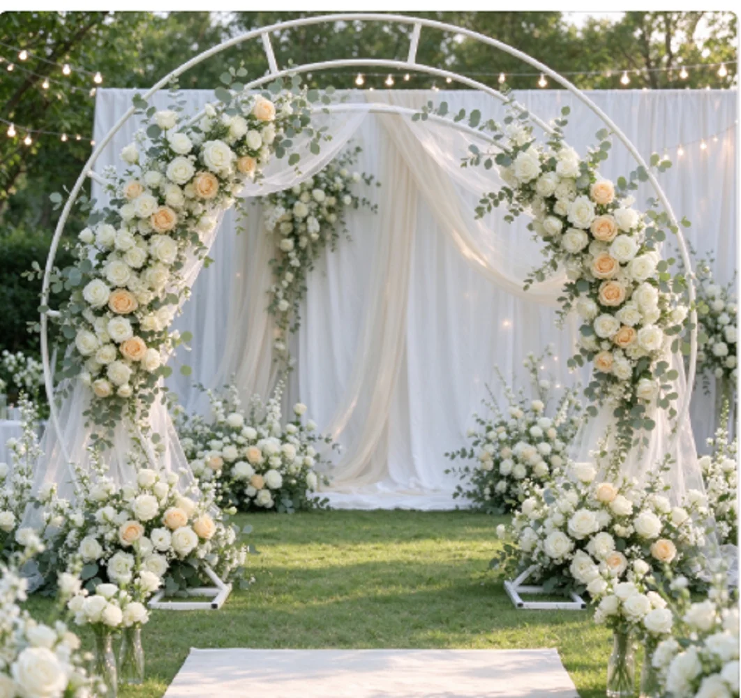 Arco nuziale dorato, supporto - Wedding Decor Supply Store recensione e prezzo