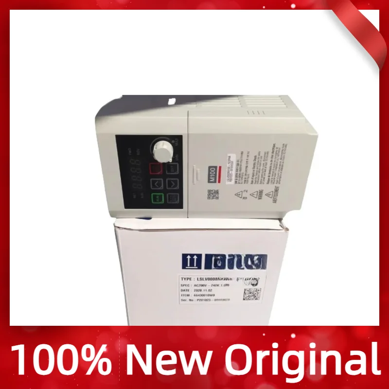 

New original LSLV0002M100-1EOFNA frequency converter single-phase 0.2KW