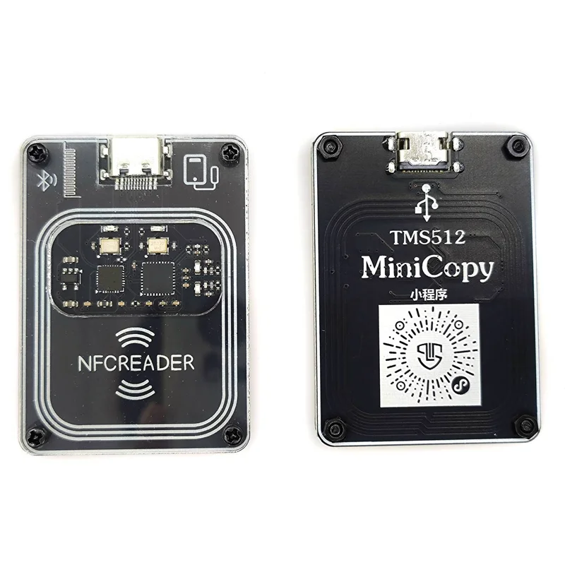 2X PCR532 NFC RFID Bluetooth Wireless Module IC Card Reader Writer RFID Emulator Minicopy With Type-C Interface-Y47A