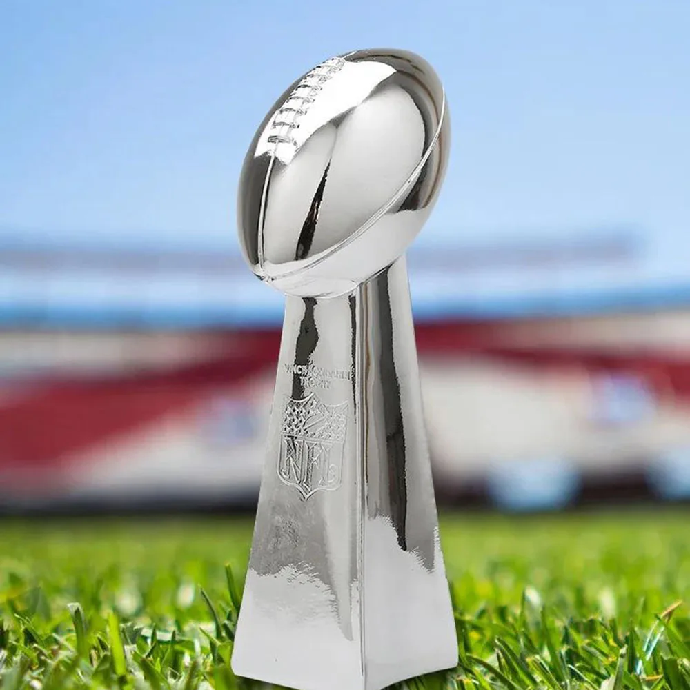 Imagem -05 - Fantasy Football Trophy Pode Gravado 20cm