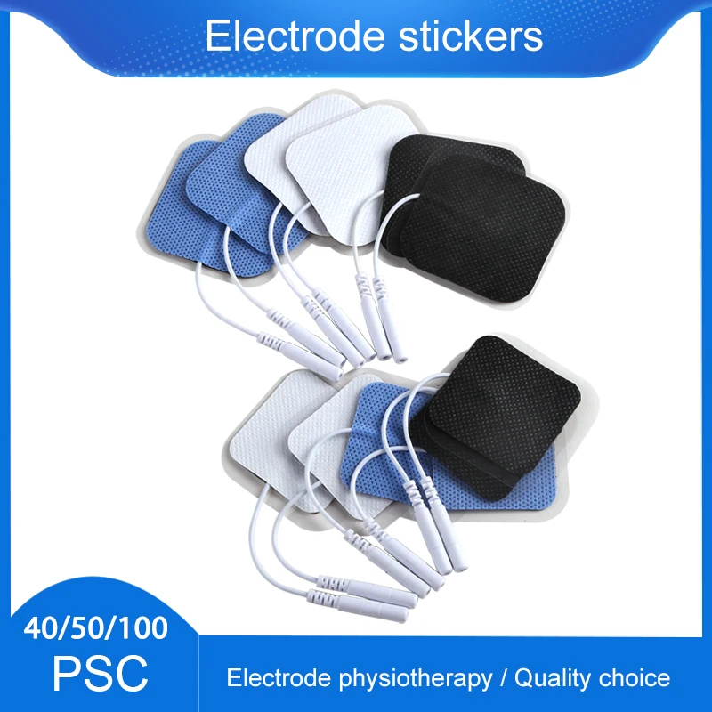 40/50/100pcs Electrode Pads  Conductive Gel Pad For Body Acupuncture Digital Therapy Massager Slimming Massager Patch