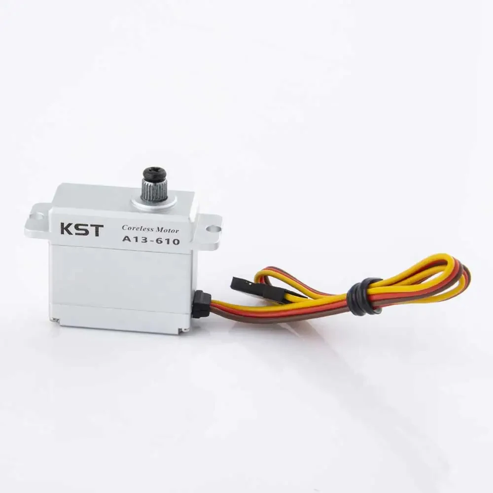 KST A13-610 9kg 0.10sec Hardened Steel Coreless Servo Motor for High Performance RC Gliders Airplane