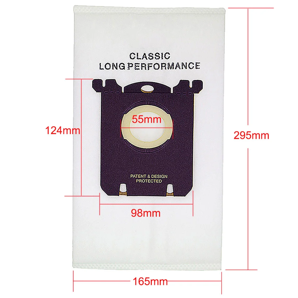 12Pc Dust Bag Vacuum Cleaner Bag For For Philips Electrolux FC8202 FC8204 FC9087 FC9088 HR8354 HR8360 HR8378 HR8426 HR8514