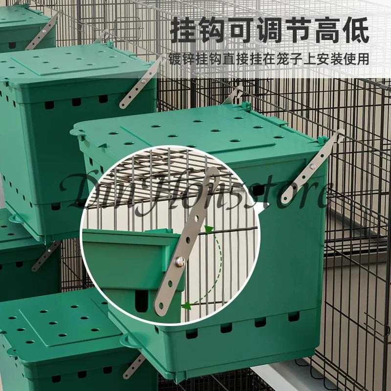 heightened plastic house box breeding outer box  cage  nest box