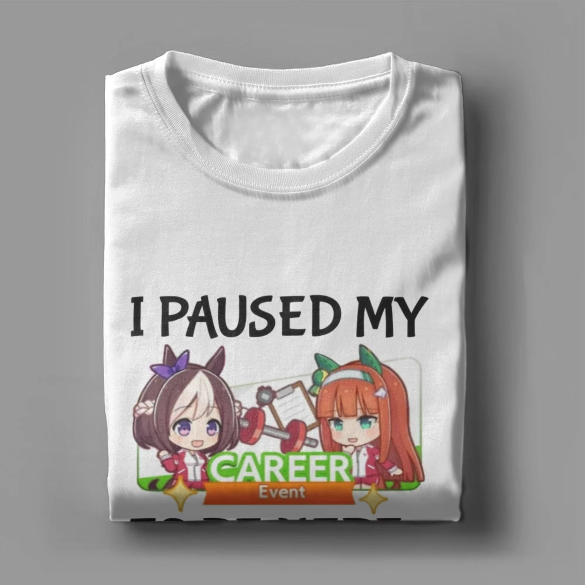 

I Have Suspended My Career and Come Here for Men's T-shirts Y2k Short Sleeved Round Neck Unisex T-shirts Plus Size Clothes