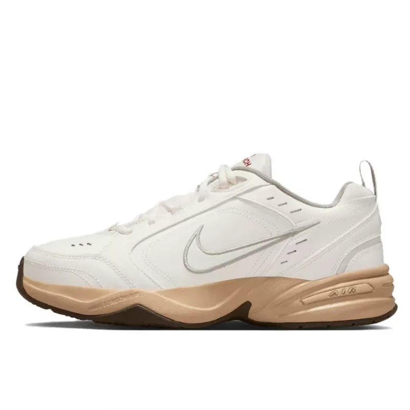 Nike Air Monarch 4 Men's Low-Top Training Shoes - Beige Comfortable fit with soft, durable, lightweight cushioning IQ9792-112
