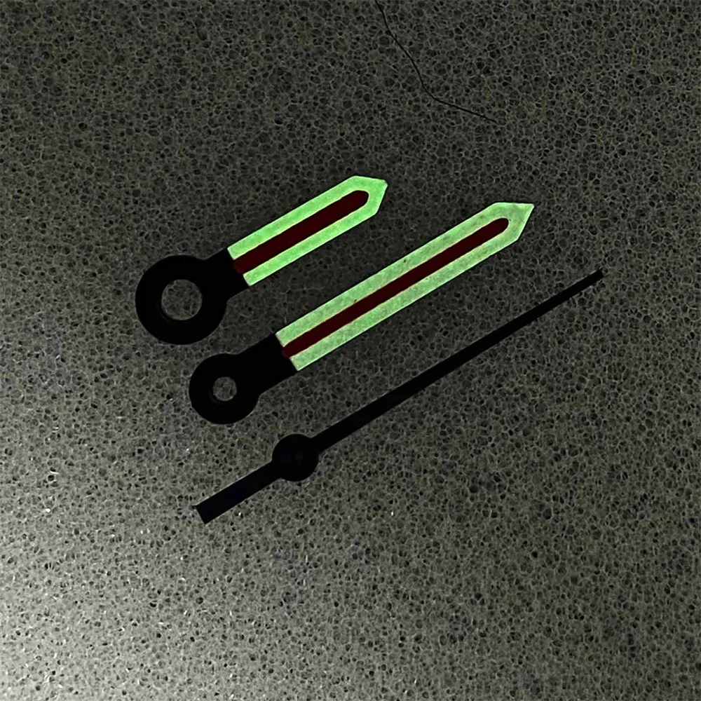 اكسسوارات الساعة NH35 الأيدي الإبر 13 مللي متر الأخضر مضيئة ساعة الأيدي استبدال مؤشرات لحركة NH35/NH36/4R/7S جديد لتقوم بها بنفسك