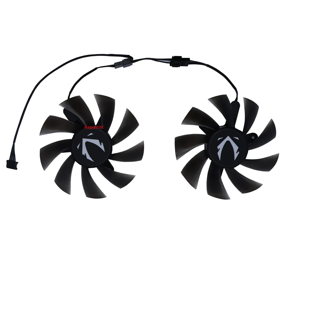 

2Pcs/Set,XY-D09015B,Graphics Cards Fan Cooling,For Kllisre RTX2060 SUPER 8GB GDDR6,For Kllisre RTX 3080 RTX3080 10GB GDDR6X