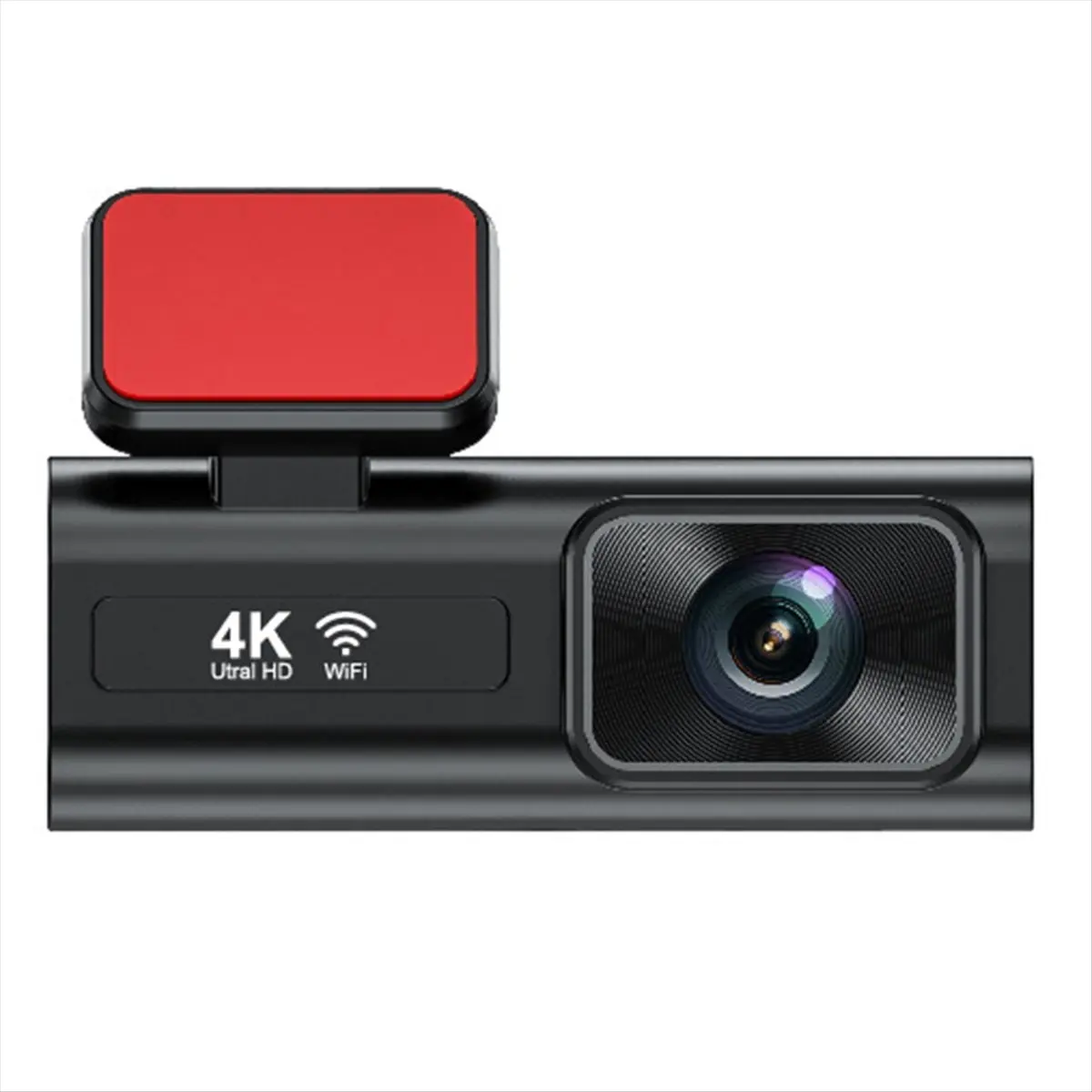 N05R 4K WIFI Mini Dash Cam CAR DVR, Dual Lens Front & Rear 1080P, Night Vision, Parking Monitor, Black Box Security Camera